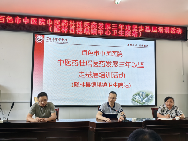 【党建动态】党建引领走基层 民族团结助发展——百色市中医医院赴德峨镇开展中医药壮瑶医药发展三年攻坚走基层活动
