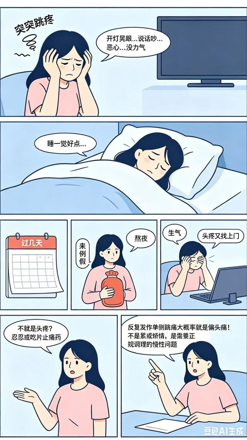 【健康科普】偏头痛别硬抗,一起来了解下中西医的应对思路