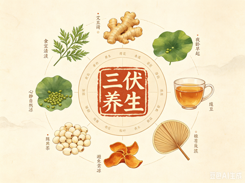 【健康科普】做好这几点,三伏养生很简单