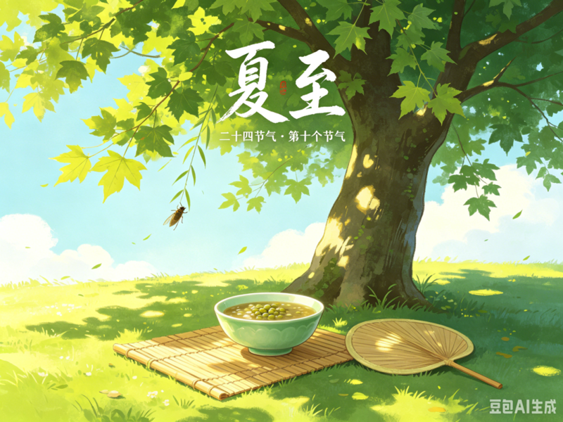 【节气养生】蝉噪高枝夏至来,阳极阴生莫等闲——夏至养生指南请收下